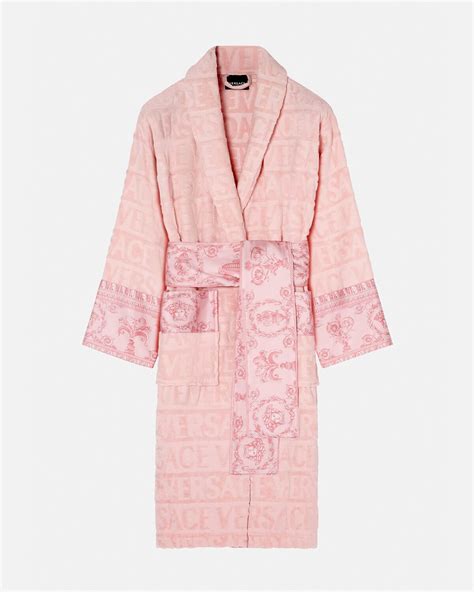 i love baroque versace bathrobe|pink versace bathrobe.